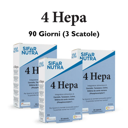 4 Hepa - 90 Giorni (3 Scatole)