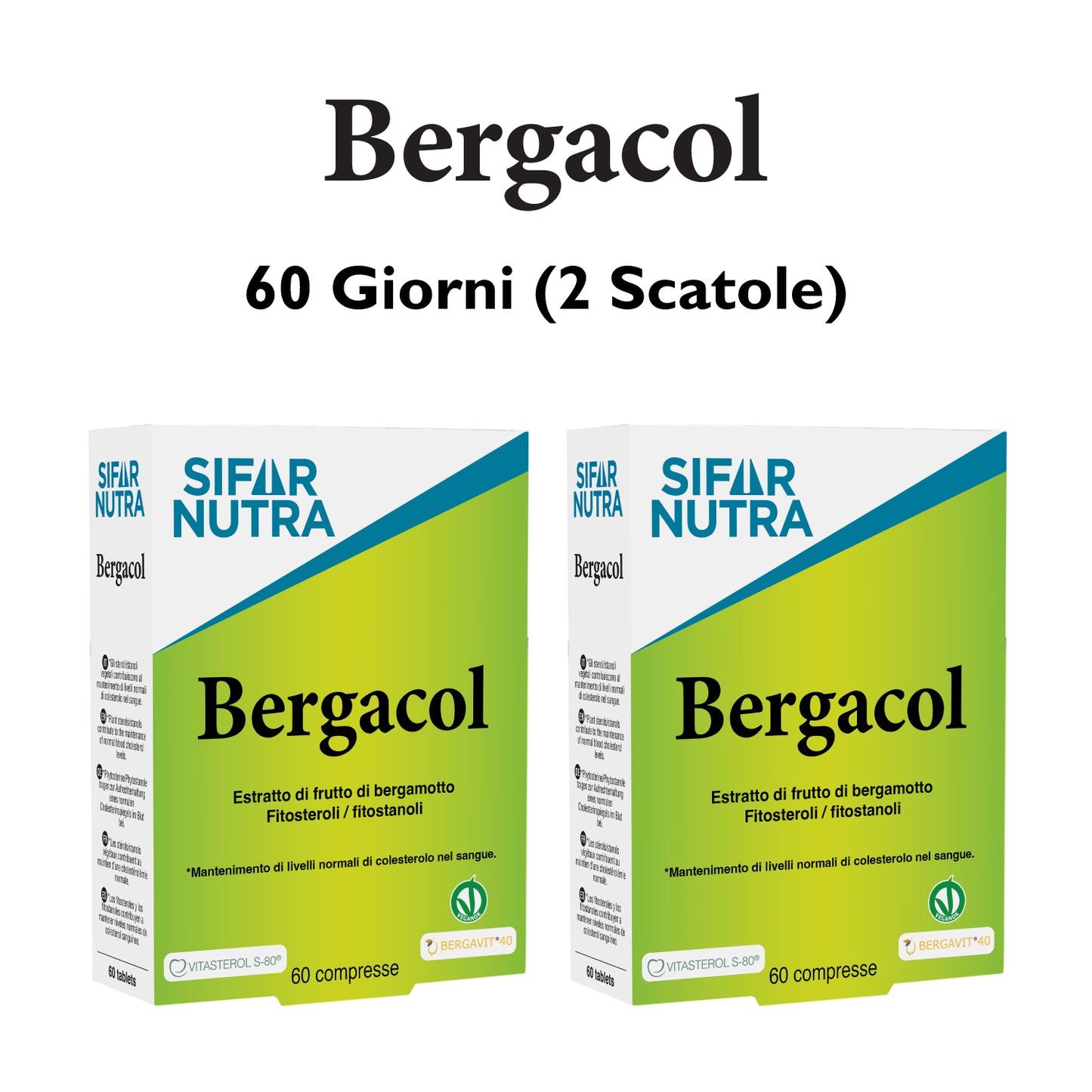 Bergacol - 60 Days (2 Boxes)