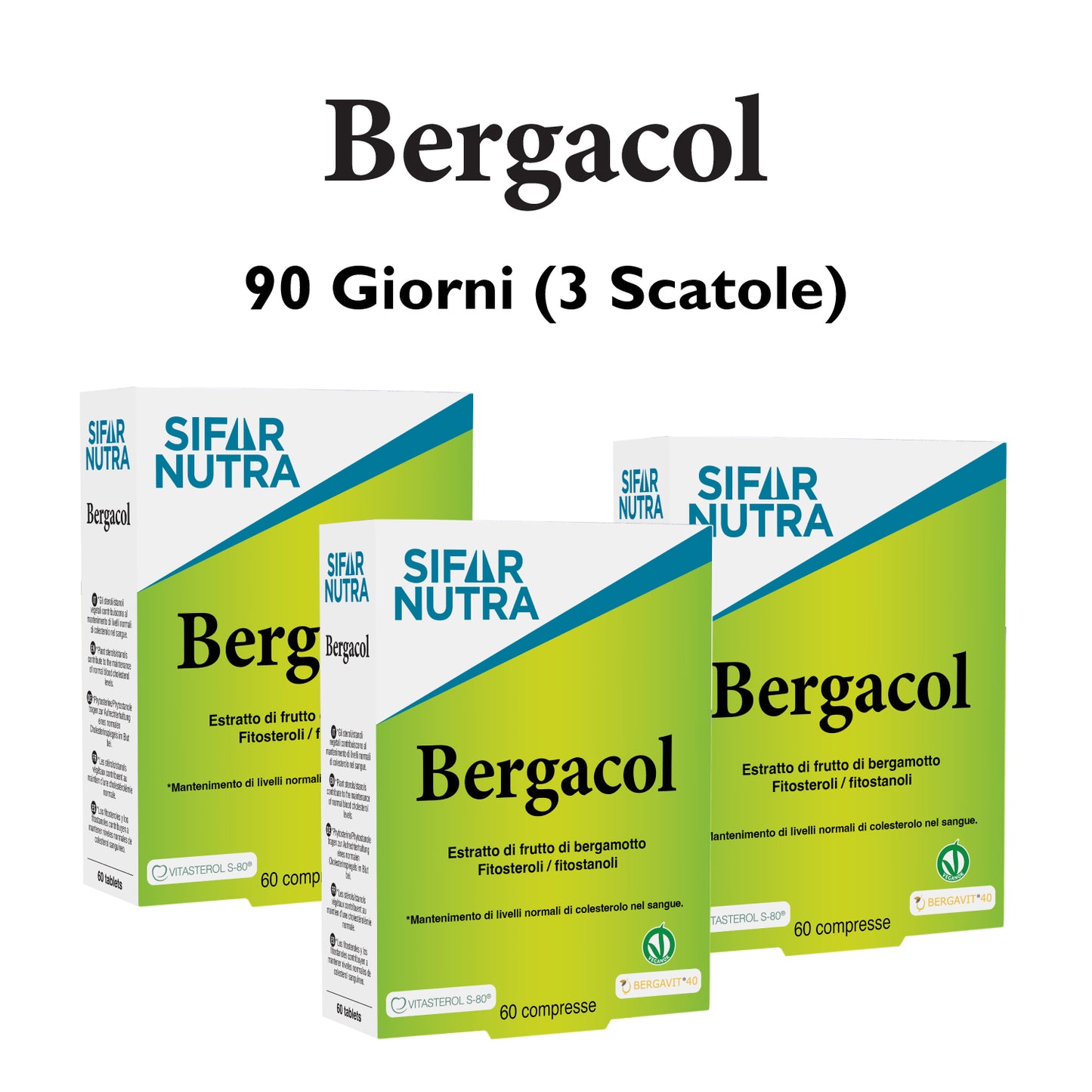 Bergacol - 90 Days (3 Boxes)