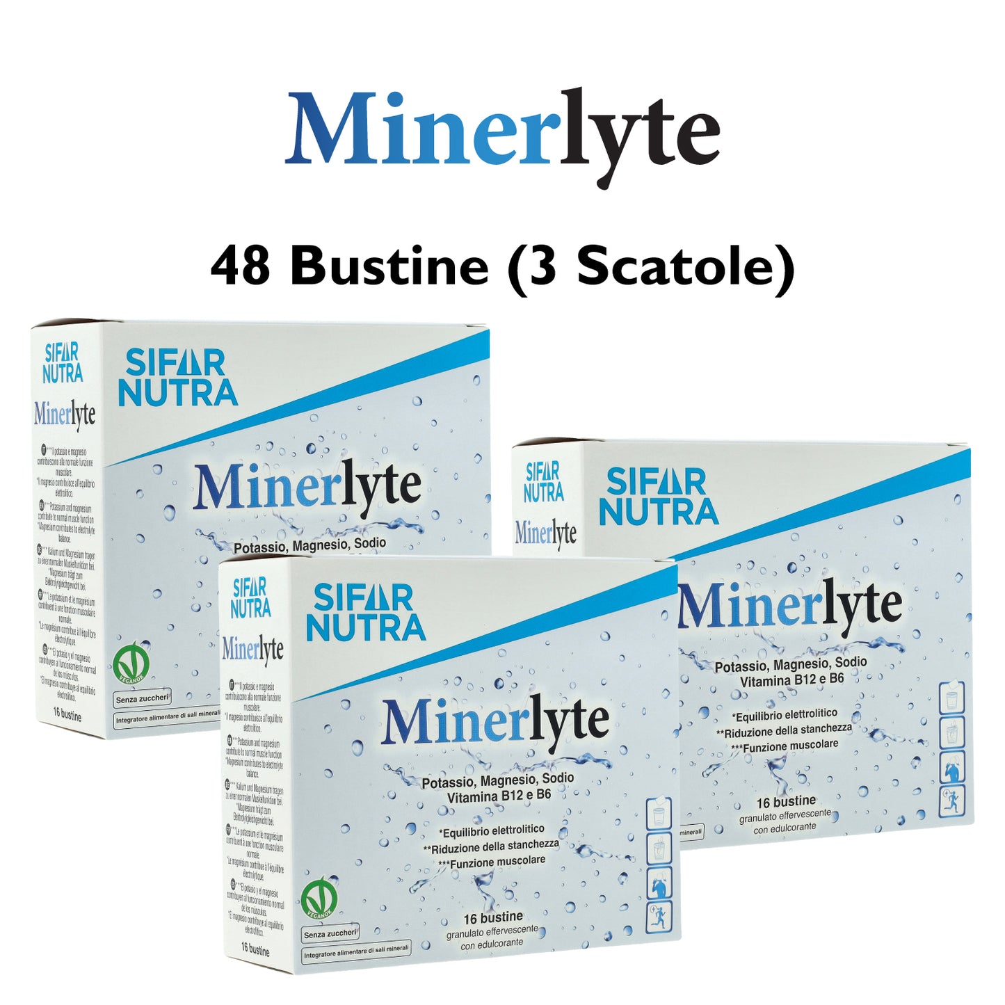 Minerlyte - 48 Bustine (3 Scatole)